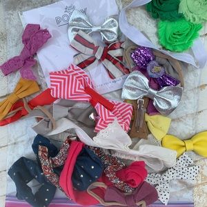 Little Poppy Bow and other boutique bows